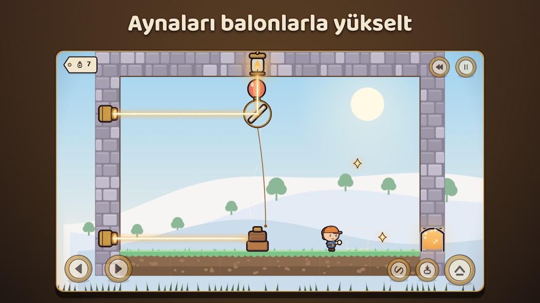 Aynaları balonlarla yükselt